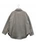 Diagram (ダイアグラム) ウールオーバーシャツ グレー サイズ:36：13000円