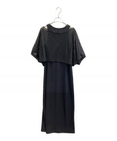 中古・古着通販】ANAYI (アナイ) シアーリブプリーツドッキング