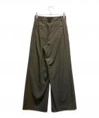 ANAYIアナイ）の古着「ラメストライプパンツ」｜ブラウン