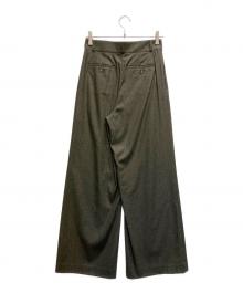 ANAYI（アナイ）の古着「ラメストライプパンツ」｜ブラウン