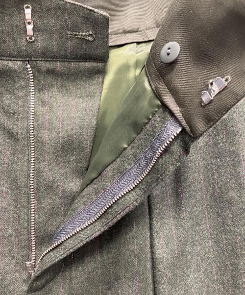 ANAYI（アナイ）ANAYI (アナイ) ラメストライプパンツ ブラウン サイズ:38 未使用品の古着・服飾アイテム