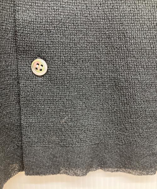 BEAUTY&YOUTH（ビューティーアンドユース）BEAUTY&YOUTH (ビューティーアンドユース) アセテートナイロンミラノリブシャツカーディガン ブラック サイズ:FREEの古着・服飾アイテム