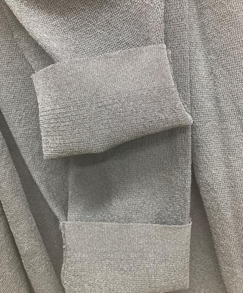 BEAUTY&YOUTH（ビューティーアンドユース）BEAUTY&YOUTH (ビューティーアンドユース) アセテートナイロンミラノリブシャツカーディガン ブラック サイズ:FREEの古着・服飾アイテム