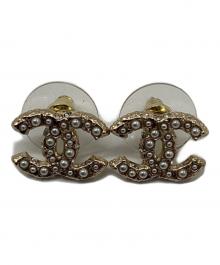 CHANEL（シャネル）の古着「ココマークピアス」｜ゴールド