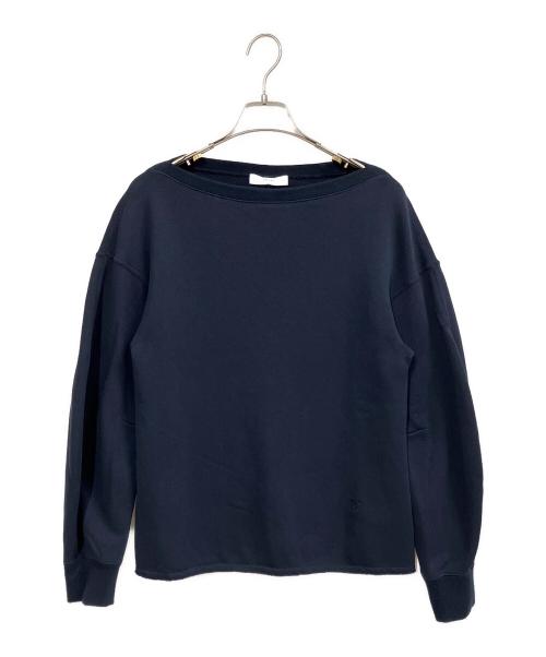 ebure（エブール）EBURE (エブール) タンブラークリア裏毛 トップス ネイビー サイズ:38の古着・服飾アイテム