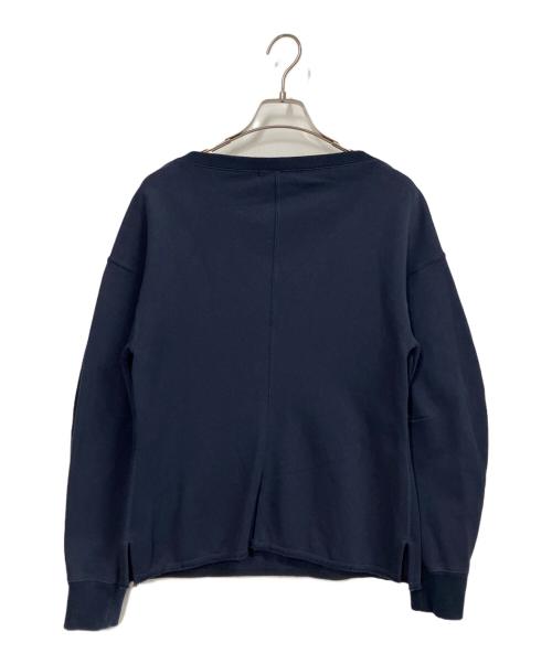 ebure（エブール）EBURE (エブール) タンブラークリア裏毛 トップス ネイビー サイズ:38の古着・服飾アイテム