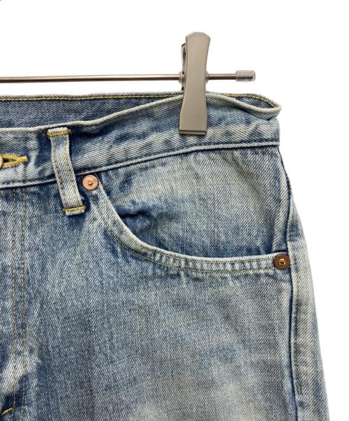 BONNY WOVEN（ボニーウーブン）BONNY WOVEN (ボニーウーブン) Modern Flare 5Pockets PT ブルー サイズ:3の古着・服飾アイテム