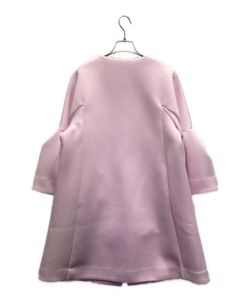 CELFORD（セルフォード）CELFORD (セルフォード) ベルスリーブコクーンコート ピンク サイズ:SIZE ONEの古着・服飾アイテム