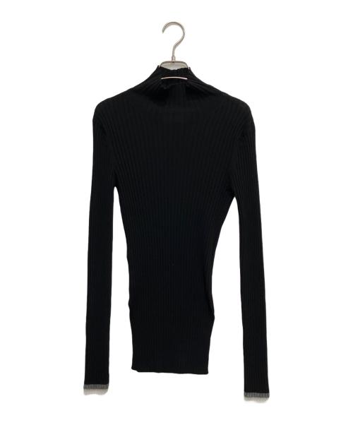 PLAN C（プランシー）Plan C (プランシー) メリノウールタートルネックセーター ブラック サイズ:40の古着・服飾アイテム