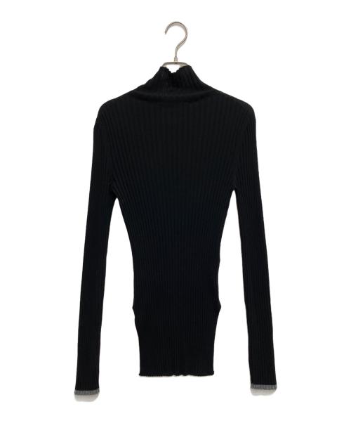 PLAN C（プランシー）Plan C (プランシー) メリノウールタートルネックセーター ブラック サイズ:40の古着・服飾アイテム