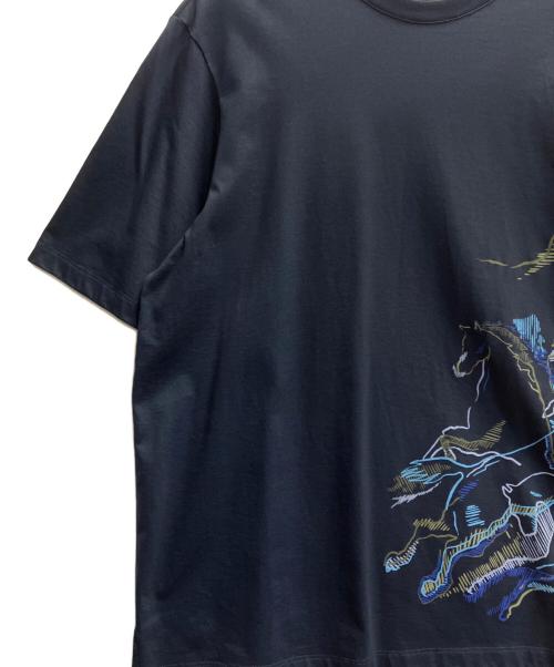 HERMES（エルメス）HERMES (エルメス) Tシャツ ネイビー サイズ:Lの古着・服飾アイテム