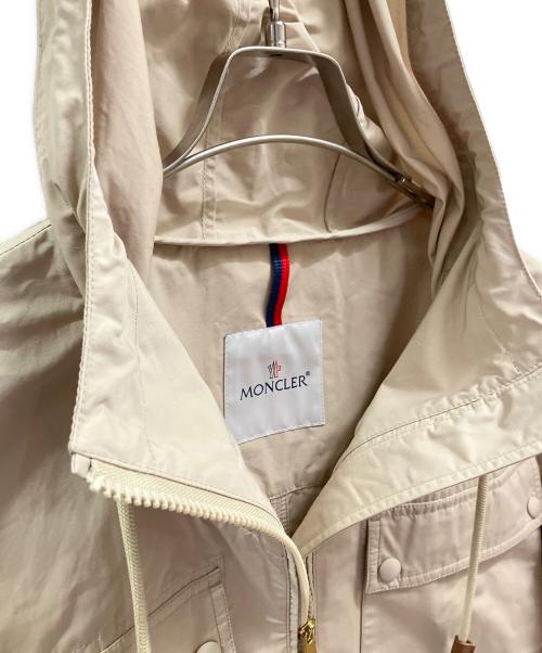 MONCLER（モンクレール）MONCLER (モンクレール) Sauvan パーカー ベージュの古着・服飾アイテム
