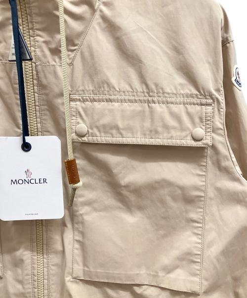 MONCLER（モンクレール）MONCLER (モンクレール) Sauvan パーカー ベージュの古着・服飾アイテム