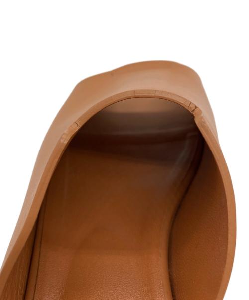 HERMES（エルメス）HERMES (エルメス) ウエッジソールサンダル エリプス ブラウン サイズ:37の古着・服飾アイテム