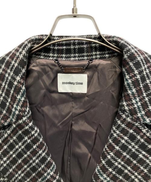 MONKEY TIME（モンキータイム）MONKEY TIME (モンキータイム) REV/MTN OV COAT/コート ブラック サイズ:XLの古着・服飾アイテム