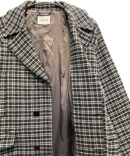 MONKEY TIME（モンキータイム）MONKEY TIME (モンキータイム) REV/MTN OV COAT/コート ブラック サイズ:XLの古着・服飾アイテム