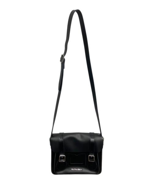 Dr.Martens（ドクターマーチン）Dr.Martens (ドクターマーチン) 11インチ レザー サッチェル バッグ ブラックの古着・服飾アイテム