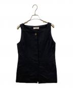 Demi-Luxe Beamsデミルクス ビームス）の古着「リネン混キャミベスト」｜インディゴ