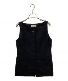 Demi-Luxe Beams（デミルクス ビームス）の古着「リネン混キャミベスト」｜インディゴ