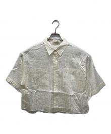 Demi-Luxe Beams（デミルクス ビームス）の古着「シャドーストライプシャツ」｜ホワイト