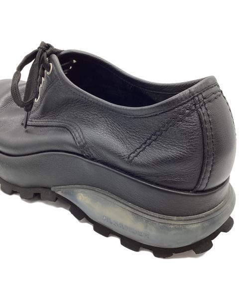 JIL SANDER（ジルサンダー）JIL SANDER (ジルサンダー) コントラストソールダービーシューズ ブラック サイズ:41の古着・服飾アイテム