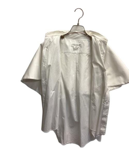 COMME des GARCONS COMME des GARCONS（コムデギャルソン コムデギャルソン）COMME des GARCONS COMME des GARCONS (コムデギャルソン コムデギャルソン) ケープレイヤードブラウス ホワイト サイズ:XSの古着・服飾アイテム
