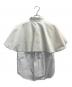 COMME des GARCONS COMME des GARCONS (コムデギャルソン コムデギャルソン) ケープレイヤードブラウス ホワイト サイズ:XS：15000円