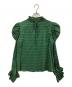 Horror Vacui (ホラー ヴァキュイ) Claire blouse グリーン サイズ:XS：22000円