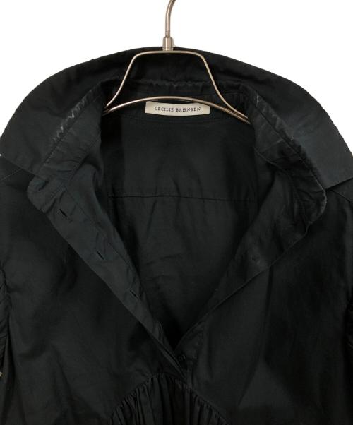 CECILIE BAHNSEN（セシリーバンセン）CECILIE BAHNSEN (セシリーバンセン) ELLIE BLOUSE ブラック サイズ:UK6の古着・服飾アイテム
