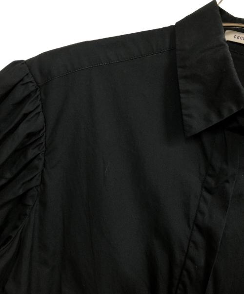 CECILIE BAHNSEN（セシリーバンセン）CECILIE BAHNSEN (セシリーバンセン) ELLIE BLOUSE ブラック サイズ:UK6の古着・服飾アイテム