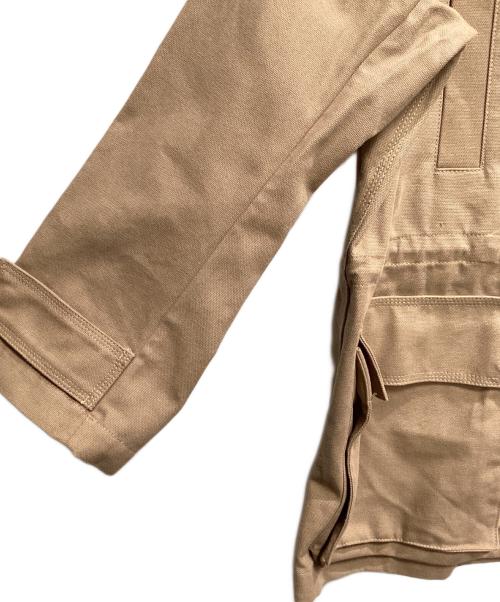 COS（コス）COS (コス) レザーカラーフィールドジャケット ベージュ サイズ:ＥＵＲ　ＸＸＳの古着・服飾アイテム