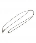 BONEEボーニー）の古着「V NECKLACE (LONG) SILVER925」｜シルバー