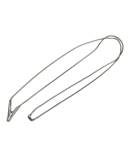 BONEE（ボーニー）BONEE (ボーニー) V NECKLACE (LONG) SILVER925 シルバーの古着・服飾アイテム