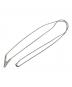BONEE（ボーニー）の古着「V NECKLACE (LONG) SILVER925」｜シルバー