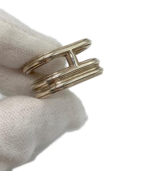 hirotaka（ヒロタカ）Hirotaka (ヒロタカ) Sand Dune Layered Ring シルバー サイズ:10号の古着・服飾アイテム