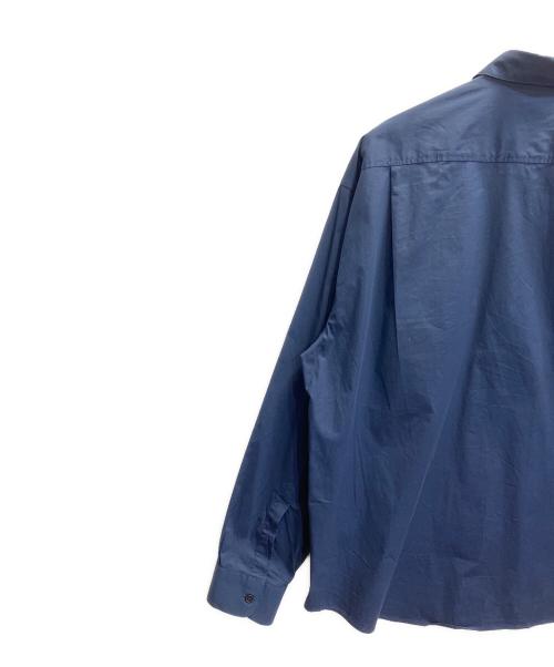 jacquemus（ジャックムス）jacquemus (ジャックムス) ラシュミーズシモンコットンシャツ ブルー サイズ:52の古着・服飾アイテム