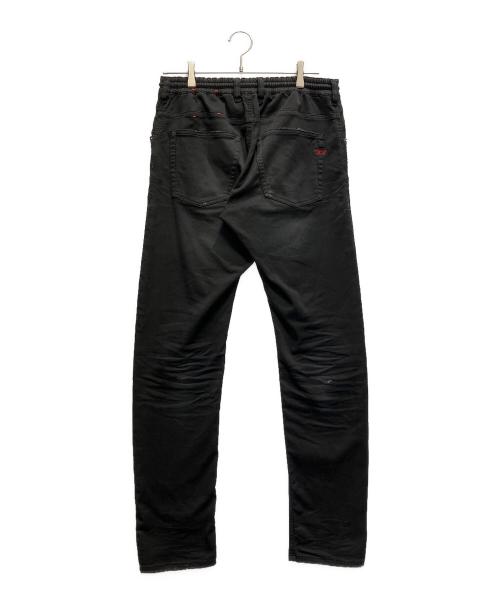 DIESEL（ディーゼル）DIESEL (ディーゼル) regular 2030 d-krooley joggjeans ブラック サイズ:81cmの古着・服飾アイテム