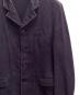 中古・古着 COMME des GARCONS HOMME PLUS (コムデギャルソンオムプリュス) ジャガードテーラードジャケット ネイビー サイズ:Ｍ：17000円