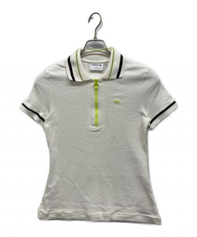 Sabuさん専用【新品】ラコステ ワッフルポロシャツ 中古・古着通販】LACOSTE (ラコステ) ワッフルピケ ハーフジップ
