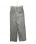 upper hights (アッパーハイツ) THE NIECE デニムパンツ グレー サイズ:23：7000円