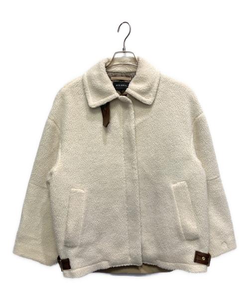 STUMBLY（スタンブリ―）STUMBLY (スタンブリ―) BOA WOOL CHAMBRAY B-3 JACKET ベージュ サイズ:38の古着・服飾アイテム