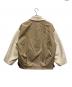 STUMBLY (スタンブリ―) BOA WOOL CHAMBRAY B-3 JACKET ベージュ サイズ:38：9000円