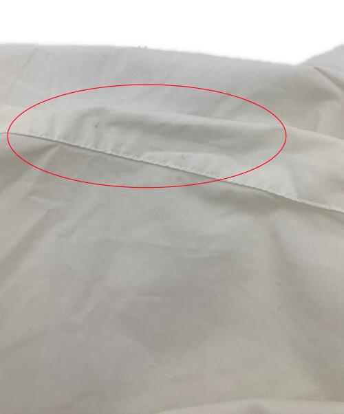 MM6 Maison Margiela（エムエムシックスメゾンマルジェラ）MM6 Maison Margiela (エムエムシックスメゾンマルジェラ) 長袖ワンピース バックロゴワンピース ホワイト サイズ:38の古着・服飾アイテム