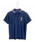 POLO RALPH LAUREN（ポロ・ラルフローレン）の古着「ポロベアポロシャツ」｜ネイビー