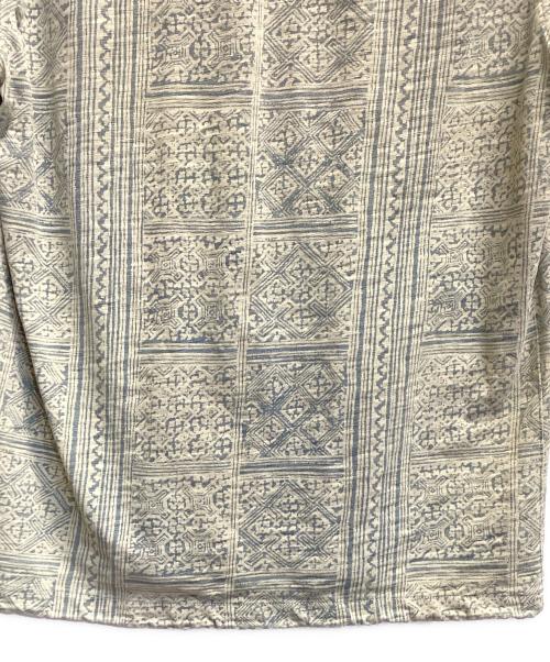 RRL（ダブルアールエル）RRL (ダブルアールエル) 総柄オープンカラーシャツ ブルー サイズ:Ｍの古着・服飾アイテム