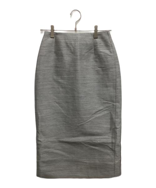 EPOCA（エポカ）EPOCA (エポカ) ウールシルク タイトスカート グレー サイズ:38の古着・服飾アイテム