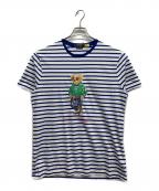 POLO RALPH LAURENポロ・ラルフローレン）の古着「ボーダーTシャツ」｜ブルー