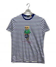 POLO RALPH LAUREN（ポロ・ラルフローレン）の古着「ボーダーTシャツ」｜ブルー