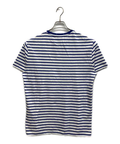 POLO RALPH LAUREN（ポロ・ラルフローレン）POLO RALPH LAUREN (ポロ・ラルフローレン) ボーダーTシャツ ブルー サイズ:L 未使用品の古着・服飾アイテム