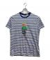POLO RALPH LAUREN（ポロ・ラルフローレン）の古着「ボーダーTシャツ」｜ブルー